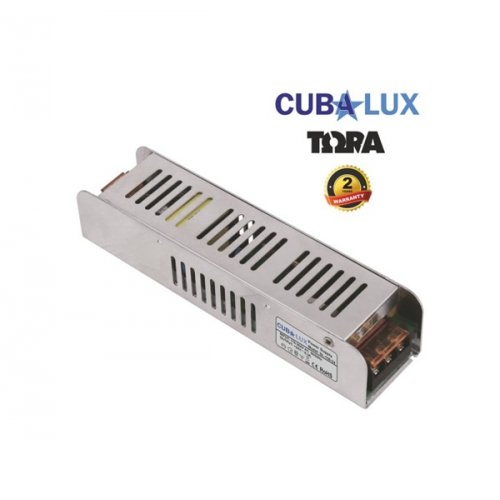 Τροφοδοτικό Led 176-264V IN -> OUT 24VDC 150W 6.3A IP20 TΩRA Cuba Lux