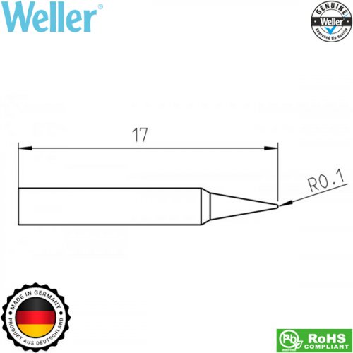 Μύτη κολλητηριού 0.2mm RTP 002C T0050103399 Weller