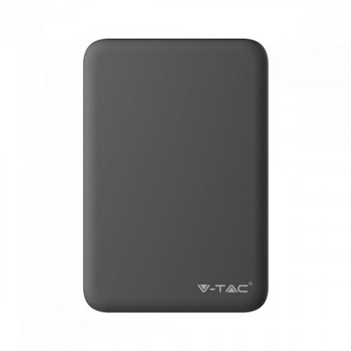 Power bank 5000mAh με διπλό USB μαύρο 8193 VT-3503 V-TAC