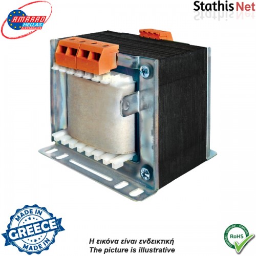 Μετασχηματιστής 0V + 220V + 400V -> 1 x 24V 80VA Amarad