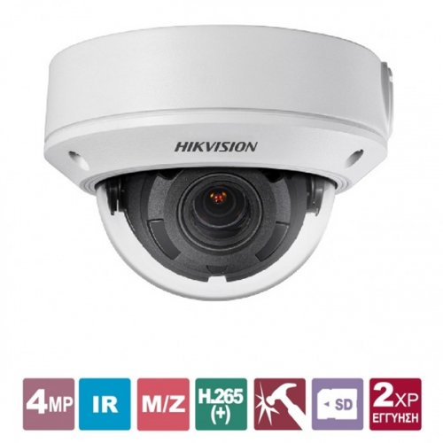 Κάμερα Dome 2.8mm EasyIP 1.0 Plus IP IP67 4MP DS-2CD1723G0-IZ Hikvision
