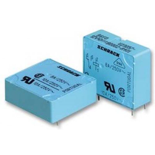 Relay mini 12V DC 8A SPDT 1-form-C Co or 1-form-A NO V23057-A002-A201 Tyco schrack