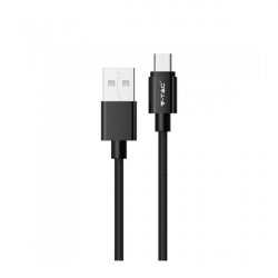 Καλώδιο φόρτισης & συγχρονισμού USB A -> micro USB 1m 2.4A μαύρο 8488 VT-5331 V-TAC