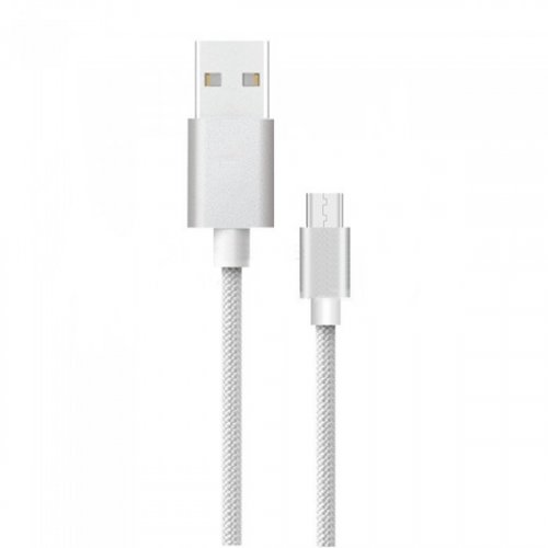 Καλώδιο φόρτισης & συγχρονισμού USB A -> micro USB 1m 2.4A λευκό 8489 VT-5331 V-TAC