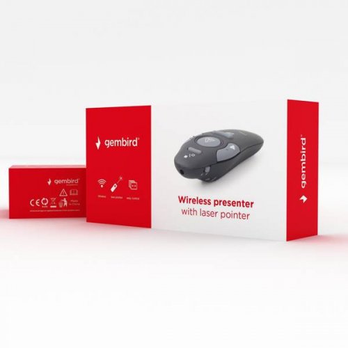 Presenter Wireless with laser pointer WP-L-01 Gembird