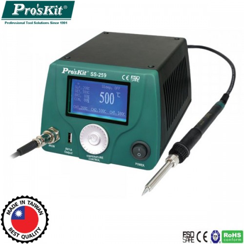 Σταθμός κόλλησης 90W με τροφοδοσία USB SS-259B Pro'skit