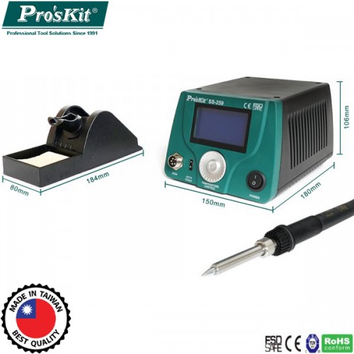 Σταθμός κόλλησης 90W με τροφοδοσία USB SS-259B Pro'skit