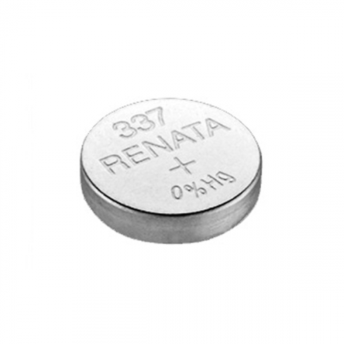 Μπαταρία κουμπί Silver Oxide L/D 1.55V 337 Renata