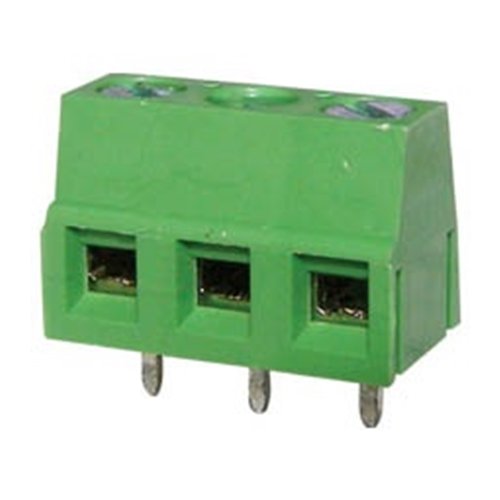 Κλέμα τυπωμένου 3Pins pitch 5mm ασανσέρ πράσινη 300V 12A KF127-3P-1-4 DFT