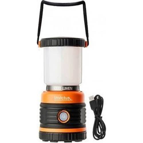 Φακός επαναφορτιζόμενος Led 1000 lumen Camping INV-1000L Invictus