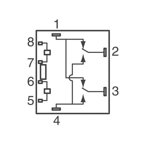 Relay mini 12V DC 25A DC SPDT 1c x 2 Dual G8ND-2-AS SK Omron