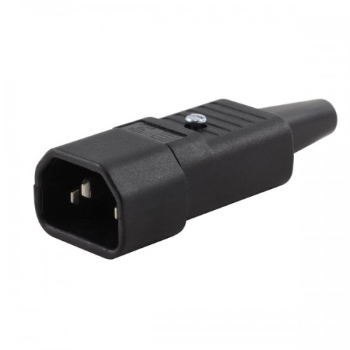 Φις IEC C14 AC αρσενικό 3 επαφών 10A 250V AC-7000B ULTIMAX