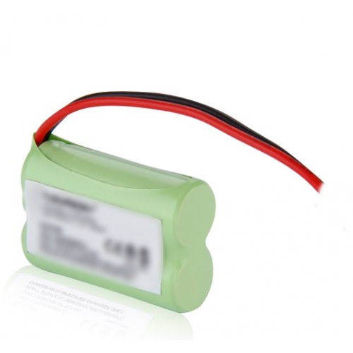 Μπαταρία pack 2 pcs x 1.2V 2/3 AA 2.4V 600mAh Ni-Mh με καλώδια universal plug code S Fujitron