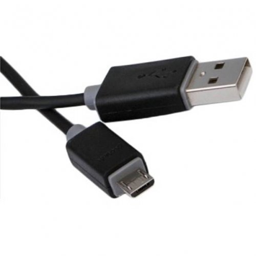 Καλώδιο φόρτισης & συχρονισμού USB A 2,0 -> USB 2.0 micro 1.5m 2.0A μαύρο PB487-0150 prolink