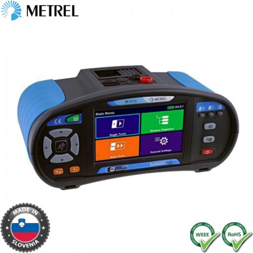 Γειωσόμετρο MI 3152H Eurotest XC 2,5 kV Standard Set Metrel