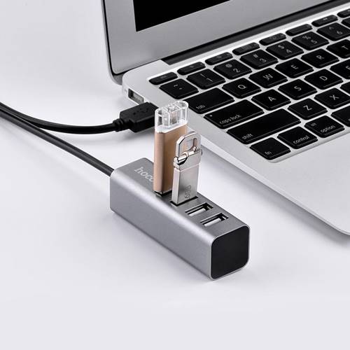 Αντάπτορας HUB 1 male USB 2.0 -> 4 female USB 2.0  type A+ charger HB1a Hoco