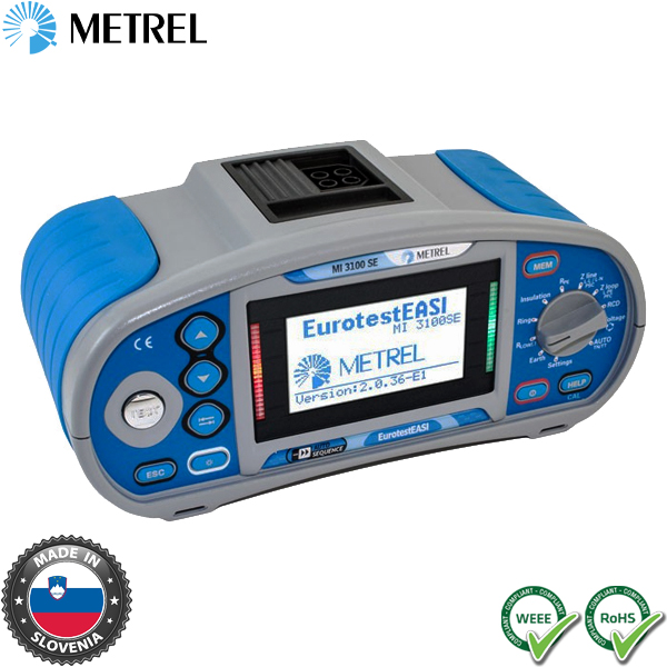 Γειωσόμετρο MI 3100 SE EurotestEASI Standard Set Metrel