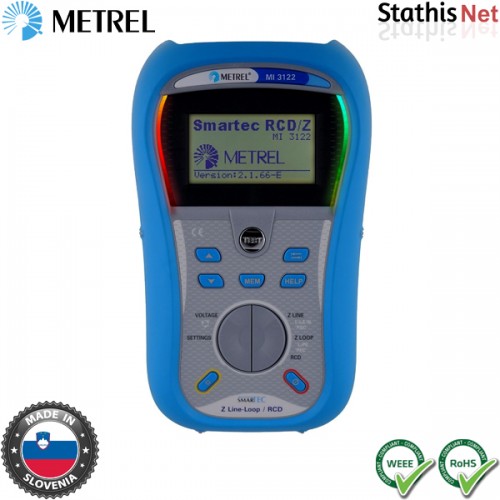 Tester Z Line Loop RCD MI 3122 Smartec Standard Set Metrel