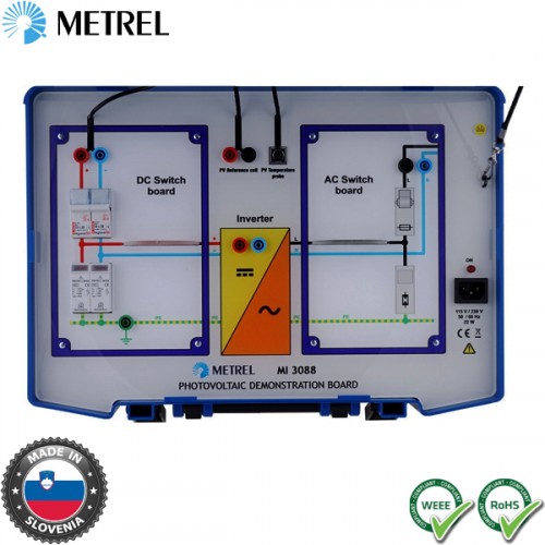Πίνακας επίδειξης φωτοβολταϊκού συστήματος MI 3088 PV Standard Set Metrel