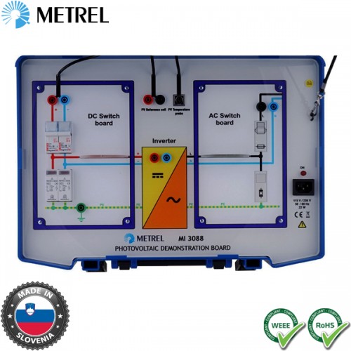 Πίνακας επίδειξης φωτοβολταϊκού συστήματος MI 3088 PV Standard Set Metrel