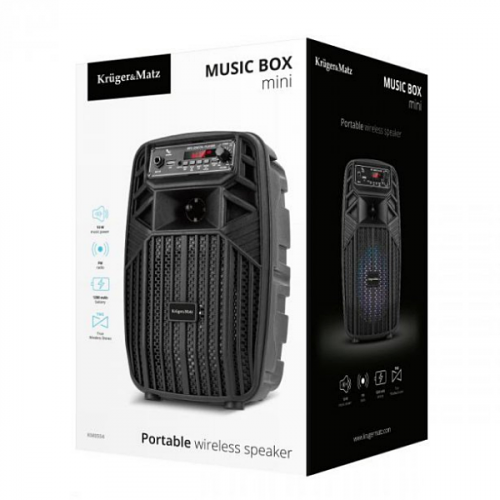 Φορητό ηχείο 10W Bluetooth Music Box Mini KM0554 Kruger&Matz