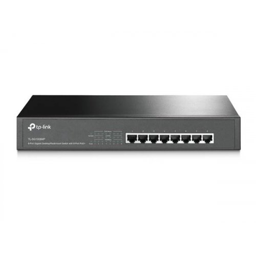 Switch 8-Port Gigabit Desktop with 8-Port PoE+ TL-SG1008mP TP-LINK