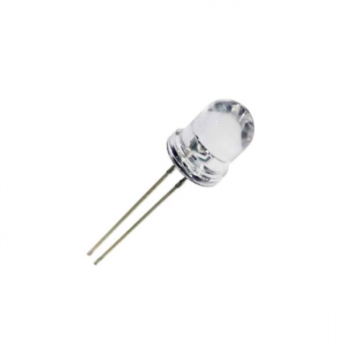 Led 10mm λευκό υψηλής φωτεινότητας 25° RL81-WH744W