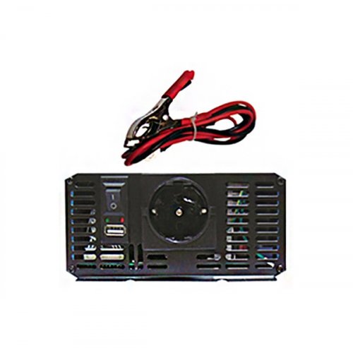 Inverter 12V ΙΝ -> OUT 230VAC 600W καθαρού ημιτόνου ZB600-S Zonbo