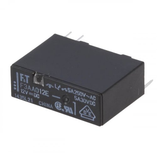 Relay mini 12V DC 5A 1Pin NO FTR-F3AA012E Fujitsu