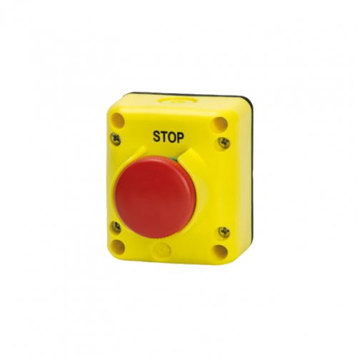 Μπουτονιέρα στεγανή εξωτερική emergency stop 1 x N/C TLP1.EPP Giovenzana