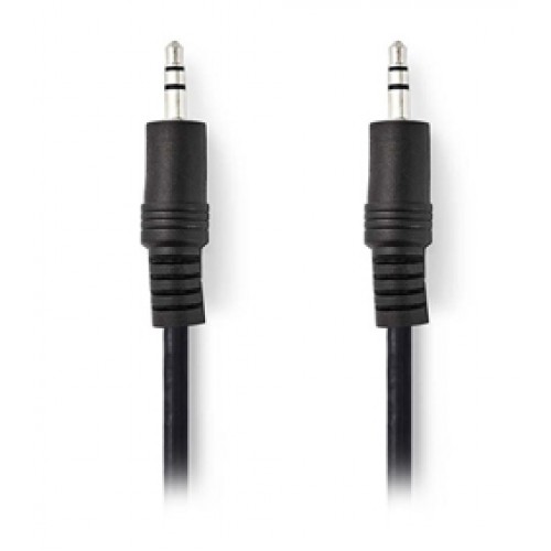 Καλώδιο καρφί 3.5mm stereo αρσενικό -> 3.5mm stereo αρσενικό 10m CAGP22000BK100 Nedis