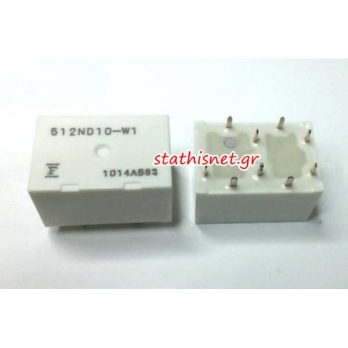 Relay mini 12V 180ohm DC 1 Form C SPDT 512ND10-WF Fujitsu