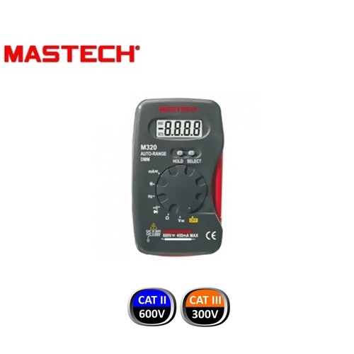 Πολύμετρο ψηφιακό τσέπης basic πλήρες autorange M320 Mastech MGL/C