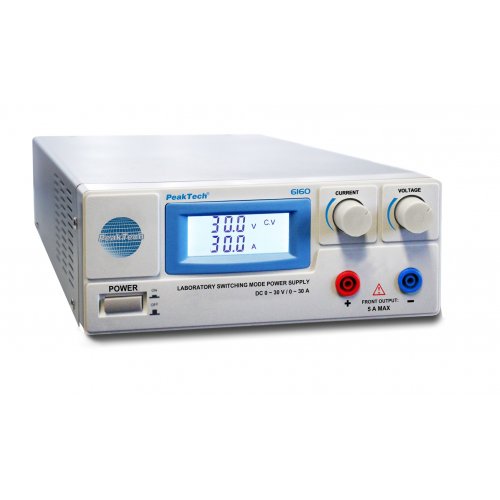 Τροφοδοτικό πάγκου Switching 230V -> 1-30VDC / 0-30A  6160 PeakTech Τροφοδοτικό πάγκου Switching 230V -> 1-30VDC / 0-30A  6160 PeakTech