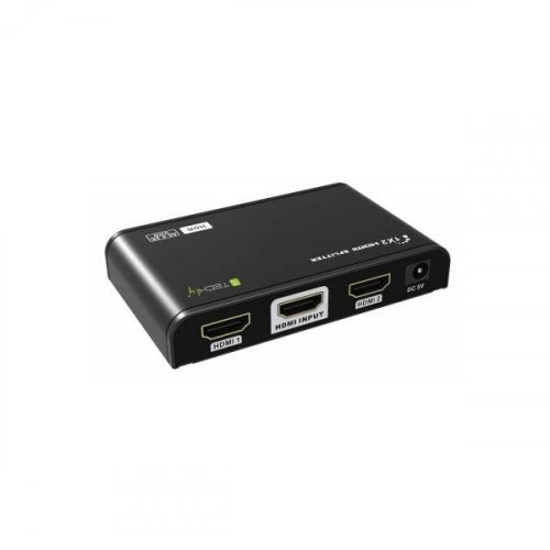 Splitter HDMI 1 In -> 2 Out V2.0 4K UHD 3D IDATA HDMI-4K2Ε Techly