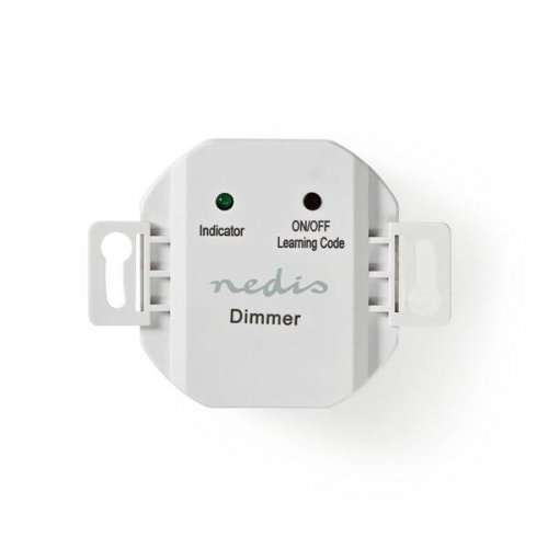 Διακόπτης Τηλεχειριζόμενος smart RF built in 300w dimmer RFPSD110WT Nedis