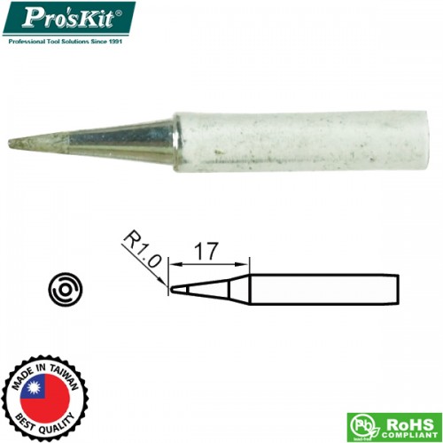 Μύτη κολλητηριού 1mm 5SI-216N-B1.0 για το κολλητήρι SS-257B, SS-259B Pro'skit