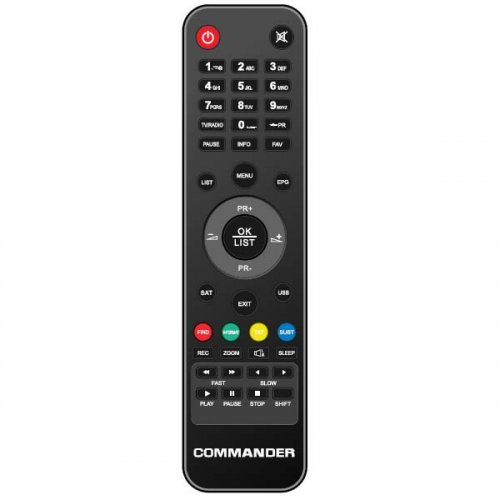 Τηλεχειριστήριο DVB-S2 HD 1000-8300 Commander