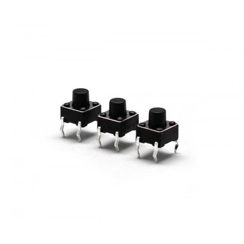 Tact switch 6x6x6mm 4pin 180gF