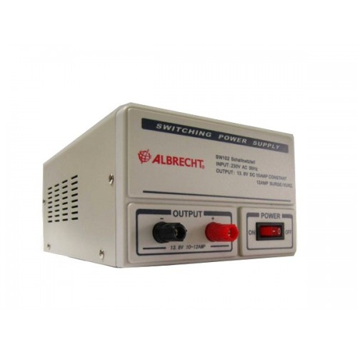 Τροφοδοτικό 230V->13.8VDC 10-12A Sw-102 πάγκου Albrecht