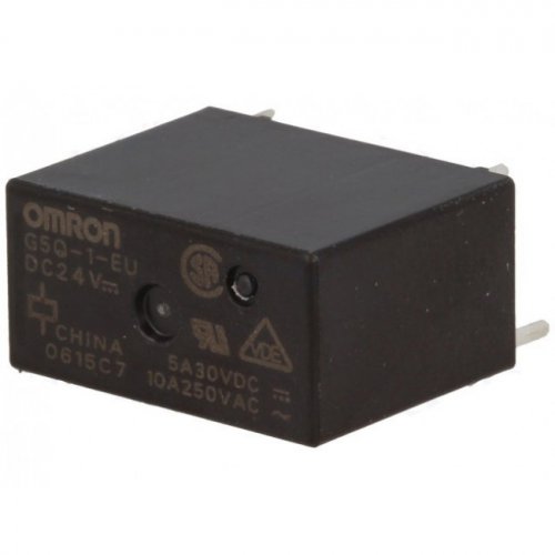 Relay mini 24V DC 10A 1Pin G5Q-1-EU Omron