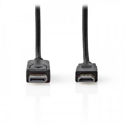 Καλώδιο DisplayPort αρσενικό -> HDMI αρσενικό 2.0m CCGP37100BK20 Nedis