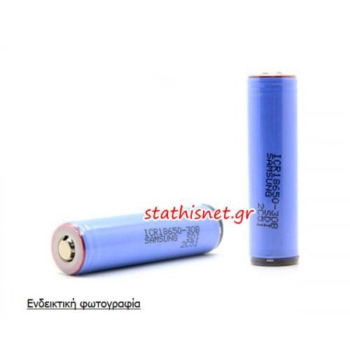 Μπαταρία Λιθίου 3.7V 18650 2800mAh Li-Ion 18650-28A με κεφάλη Samsung