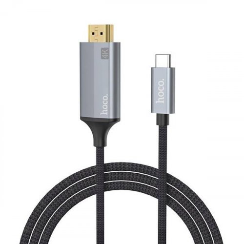 Καλώδιο HDMI αρσενικό -> HDMI type C αρσενικό high speed 1.8m 4K UA13 Hoco