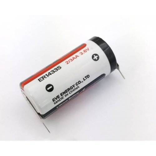 Μπαταρία Λιθίου 3.6V  2/3 AA 1650mAh Li-Ion με λαμάκια ER14335 Eve Battery