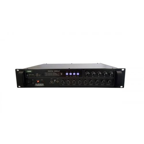 Ενισχυτής μικροφωνικός 120W 100V 8ohm 2xMIC/USB/FM Bluetooth M15600 Audien