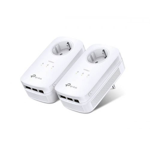 Powerline Adapter AV1300 Gigabit + Ενσωματωμένη Πρίζα Starter Kit TL-PA8030P KIT TP-LINK