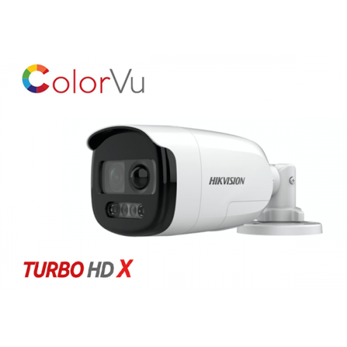 Κάμερα Bullet IR 2.8mm Turbo-HD 4in1 2MP + mic + speaker 130dB DS-2CE12DF3T-PIRXOS 28 Hikvision