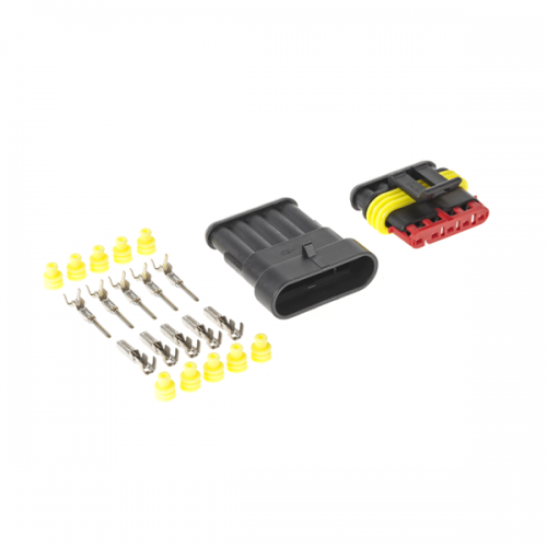 Κονέκτορας αυτοκινήτου suprseal 5pin 1.5series set αρσενικό - θηλυκό