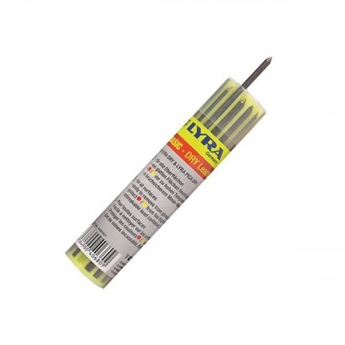 Ανταλλακτικές μύτες 2,8mm γραφίτη για αυτόματο μηχανικό μολύβι LYRA Dry Basic